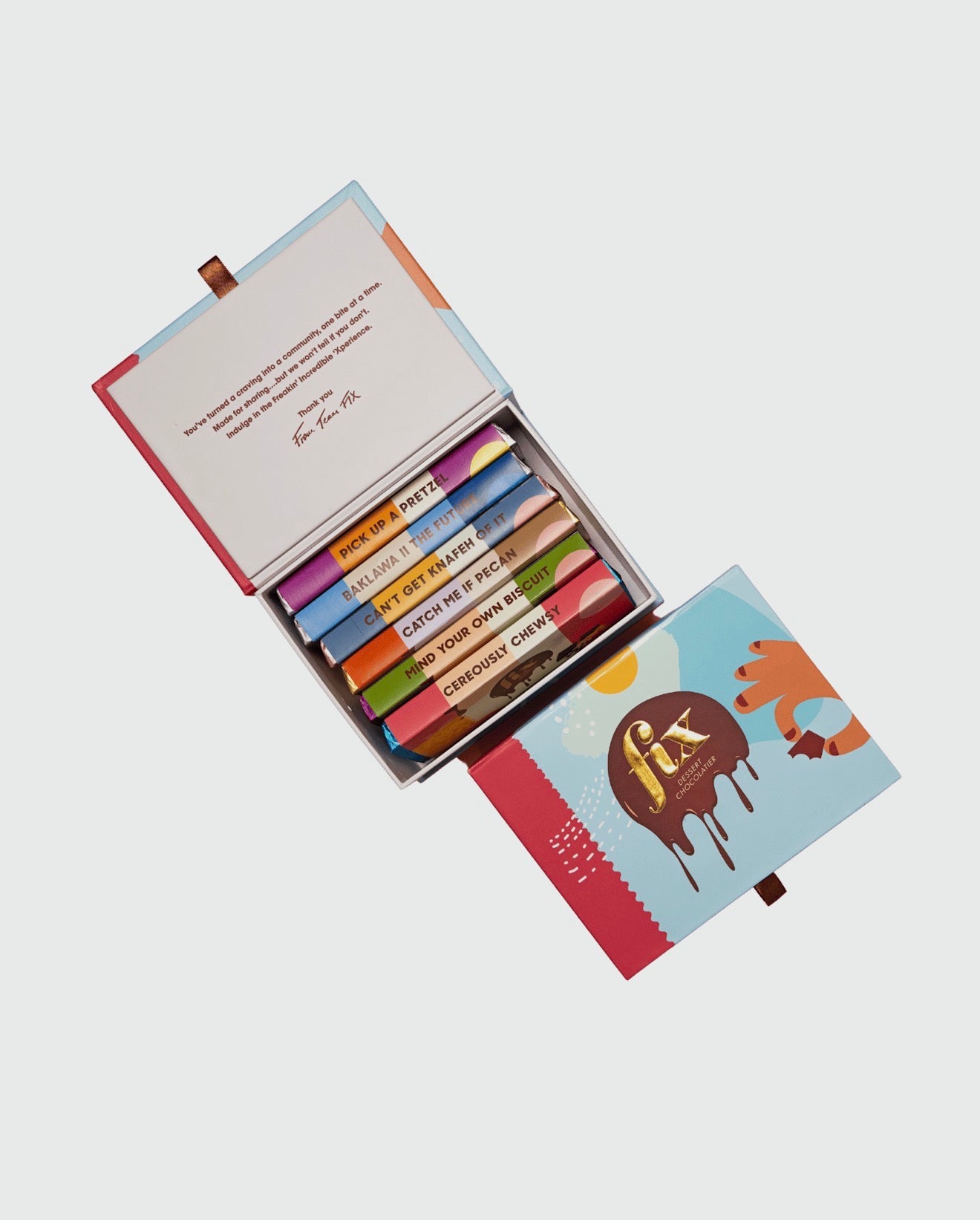 (Best Seller) Fix Hero Box x6 Chocolate Bars